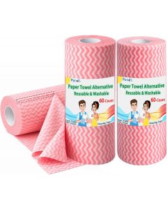 PandS Reusable Paper Towels 2 Pack, Bundle of 2