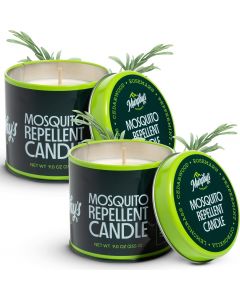 Murphy&#039;s Naturals Citronella Mosquito Repellent Candles Pack of 2, 9 oz, Bundle of 2