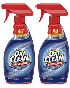 OxiClean Max Force 5 in 1 Power Laundry Stain 5 in, 12 oz, Bundle of 2