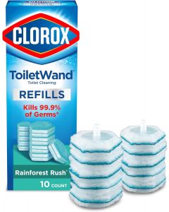 Clorox ToiletWand Toilet Cleaner Refills 10 Ct, Bundle of 3