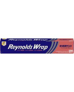 Reynolds Wrap Everyday Strength Aluminum Foil Roll Aluminum 12 Inch, Bundle of 2