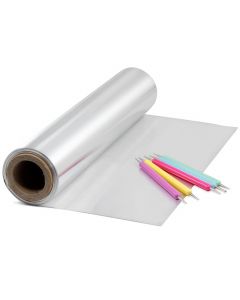 Baoxdparty Metal Embossing Foil Roll Aluminum Metal Crafts DIY Foil Tin Sheets for Aluminum Metal 12 inch