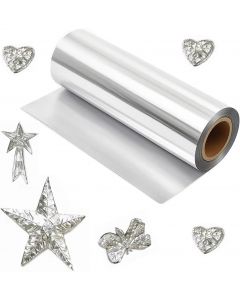 CGPTK Aluminum Foil Sheet Roll Aluminum Metal 33 Feet, 0.02mm, 66ft, Bundle of 5