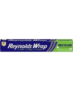 Reynolds Wrap Recycled Aluminum Foil Roll Aluminum 12 Inches, Bundle of 3