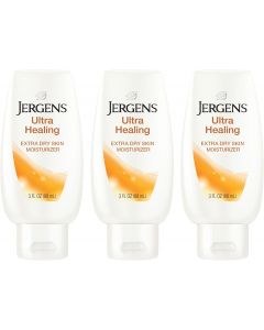 Jergens Ultra Healing Dry Skin Lotion Pack of 3, 3 oz, Bundle of 3