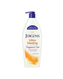 Jergens Ultra Healing Dry Skin Lotion 21 oz, Bundle of 4