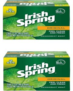 Irish Spring Bar Soap 3.2 3.2 Oz, Bundle of 3