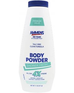 AMMENS Powder Shower Fresh 11 oz 11 oz, Bundle of 3