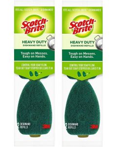 Scotch-Brite Heavy Duty Dishwand Refill Heavy Duty, Bundle of 3
