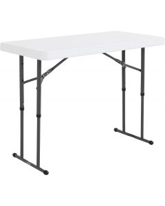 [Delivered by May 11, 2026] LIFETIME Commercial Height Adjustable Folding Utility Table
