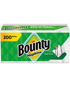 Bounty Paper Napkins 200 Count, Bundle of 7