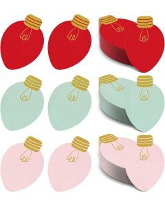 Epakh 150 Pcs Christmas Lights Paper, Bundle of 2