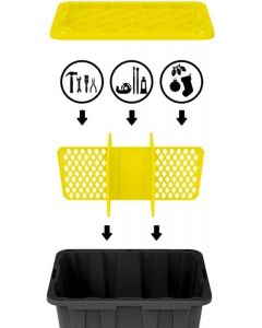 ORGANIZE-IT! Universal 27-gal. Tough Storage Tote Divider