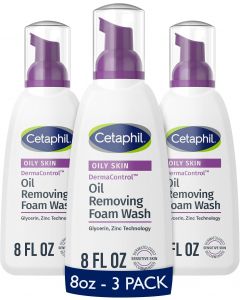Cetaphil Pro Oil Removing Foaming Face Wash 3ct