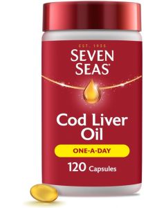 Sevenseas Seven Seas Pure Cod Liver Oil 120 capsules, Bundle of 2