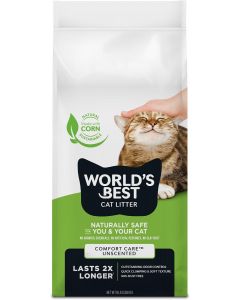 World&#039;s Best Cat Litter Comfort Care 8 lb, Bundle of 2