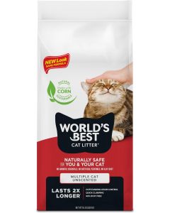 World&#039;s Best Cat Litter Multiple Cat 8 lb, Bundle of 2