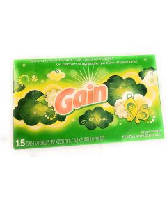 Gain Dryer Sheets 15 15 Count, Bundle of 4