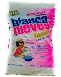 Blanca Nieves Powder Laundry Detergent 17.63 Oz, Bundle of 3