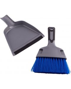 HelpMate Mini Dustpan and Brush HM93500 Small Dust Pan and, Bundle of 3