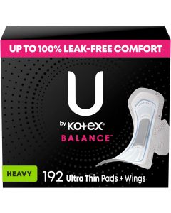 [Delivered by May 7, 2026] U by Kotex Clean & Secure Ultra Thin Pads 192 Count
