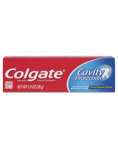 Colgate Central Sales Company Colgate Cavity Protection Fluoride Toothpaste 1 Ounce, Bundle of 7