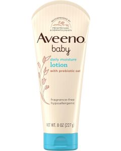Aveeno Baby Daily Moisture Body Lotion for Hypoallergenic, Bundle of 3
