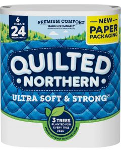 Quilted Northern Ultra Soft &amp; Strong Toilet Paper, Bundle of 2