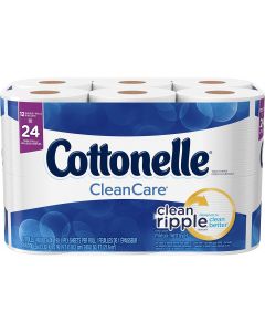 Cottonelle Clean Care Double Roll Toilet Paper Cotton 190 Count