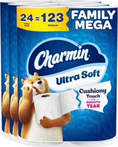 Charmin Ultra Soft Cushiony Touch Toilet Paper