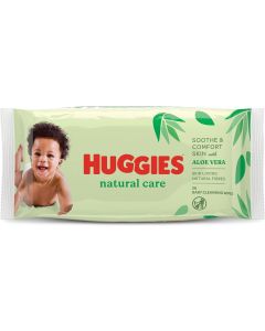 Baby Wipes Natural 56 Pc, Bundle of 6