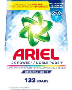 ARIEL Powder Laundry Detergent 211 oz, Bundle of 2