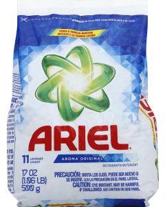 ARIEL Powder Detergent 17 Ounce, Bundle of 3