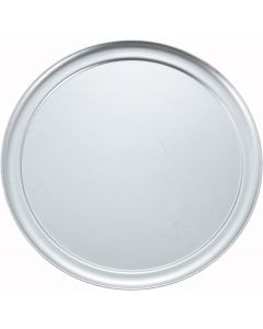 Winco 19&quot; Wide-Rim Aluminum Pizza Pan Aluminum