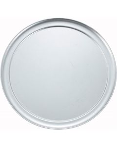 Winco 19&quot; Aluminum Wide-Rim Pizza Pan Aluminum, Bundle of 3