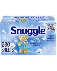 Snuggle Fabric Softener Dryer Sheets 230 Count, Bundle of 3