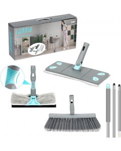 LANNIU 3-in-1 Detachable Broom and