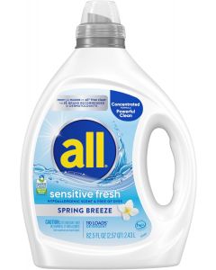 all sensitive fresh Hypoallergenic 82.5oz, Bundle of 2