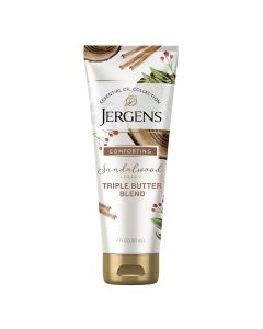 Jergens Sandalwood Body Butter Lotion Wood 7 Oz, Bundle of 3