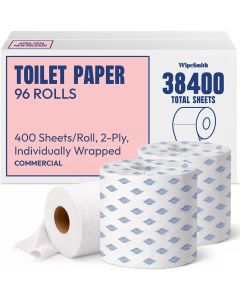 [Delivered by May 7, 2026] WipeSmith Toilet Paper Bulk 2-Ply White