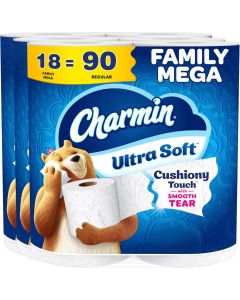 Charmin Ultra Soft Cushiony Touch 2-Ply Toilet Paper