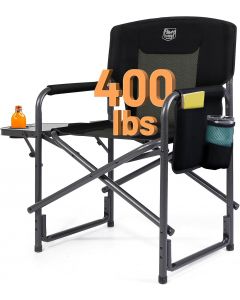 [Delivered by May 4, 2026] TIMBER RIDGE Aluminum Oversized Camping Chair Aluminum Portable 400lbs
