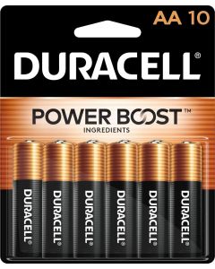 DURACELL Coppertop AA Batteries 10 Count, Bundle of 3