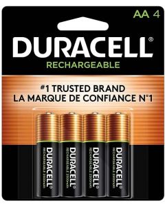 DURACELL AA NiMH Battery Rechargeable, Bundle of 2