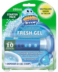 Scrubbing Bubbles Fresh Gel Automatic Toilet Bowl Cleaner 6 Ct, Bundle of 5