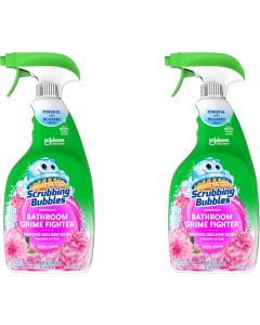 Scrubbing Bubbles Bathroom Grime Fighter Pack of 2, Bundle of 3