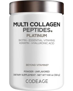 [Delivered by May 3, 2026] Codeage Multi Collagen for Women & Men Biotin 10000mcg 11.5oz