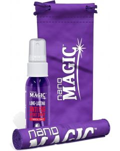 NANO MAGIC Anti Fog Sport Spray 1 oz Travel Kit Glass Microfiber 1 oz, Bundle of 2