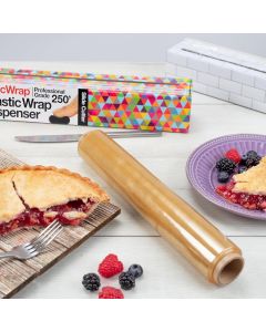 ChicWrap Plastic Wrap - 1x Large 12&quot; x 250&#039; Plastic, Bundle of 2