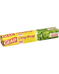 Glad Cling Wrap Pack of 2, 12 Inch, Bundle of 3